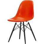 Rote Vitra Eames Konferenzstühle & Besucherstühle aus Holz Breite 0-50cm, Höhe 0-50cm, Tiefe 0-50cm 
