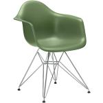 Grüne Vitra Eames Designer Stühle aus Kunststoff Breite 50-100cm, Höhe 50-100cm, Tiefe 50-100cm 