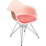 Pinke Vitra Eames Designer Stühle Breite 50-100cm, Höhe 50-100cm, Tiefe 50-100cm 