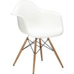 Weiße Vitra Eames Designer Stühle Breite 50-100cm, Höhe 50-100cm, Tiefe 50-100cm 