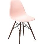 Rosa Vitra Eames Designer Stühle aus Ahorn Breite 0-50cm, Höhe 0-50cm, Tiefe 0-50cm 