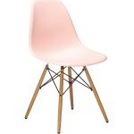 Rosa Vitra Eames Designer Stühle aus Eiche Breite 0-50cm, Höhe 0-50cm, Tiefe 0-50cm 