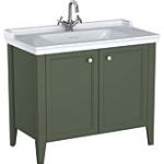 Grüne Vintage VitrA Bad Waschbeckenunterschränke & Badunterschränke 