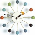Bunte Vitra Ball Clock Wanduhren 