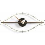 Vitra Eye Clock Wanduhren aus Messing 