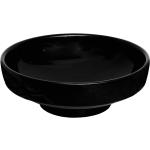 Schwarze Runde Runde Waschtische & Waschbecken aus Keramik 