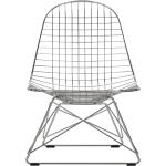 Vitra Wire LKR Chrom Chair, Farbe: Chrom, Gleiter/Rollen: Filzgleiter, weiß