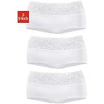 Weiße Vivance Damenslips & Damenpanties Größe XL 3-teilig 