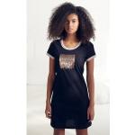 Schwarze Vivance Dreams Mini Nachhaltige Minikleider & kurze Kleider aus Baumwolle für Damen Größe XS 
