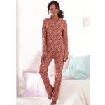 Reduzierte Vivance Dreams Pyjamas lang aus Baumwollmischung 2-teilig 
