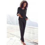 Reduzierte Schwarze Elegante Vivance Dreams Nachhaltige Damenschlafanzüge & Damenpyjamas aus Jersey Größe XS 