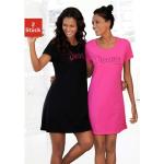 Pinke Vivance Dreams Mini Minikleider & kurze Kleider aus Baumwolle für Damen Größe XS 