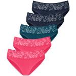Pinke Vivance Jazzpants-Slips aus Spitze für Damen Größe XL 5-teilig 
