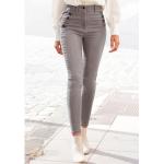 Graue Vivance Jeggings & Jeans-Leggings aus Baumwolle für Damen Größe XS 