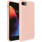 Pinke Vivanco iPhone SE Cases aus Silikon für kabelloses Laden 