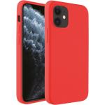 Rote Unifarbene Vivanco iPhone 12 Mini Hüllen aus Silikon stoßfest mini 