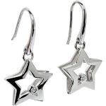 Silberne Sterne Viventy Ohrhänger mit Zirkonia für Damen 