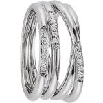 VIVENTY JEWELS Damen Ring "762001", 925er Silber, silber, 54