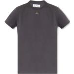 Graue Kurzärmelige Vivienne Westwood T-Shirts für Herren Größe L 