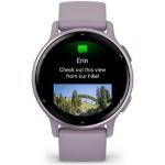 Garmin Vivoactive Smartwatches aus Silikon mit Bluetooth mit Silikonarmband 