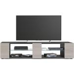 Schwarze Moderne Vladon TV Schränke & Fernsehschränke matt Breite 100-150cm, Höhe 0-50cm, Tiefe 0-50cm 