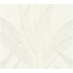 Vliestapete 36123-4 Hygge Floral weiß grau