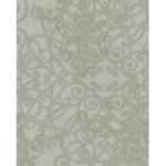 Silberne Marburg Vliestapeten mit Ornament-Motiv Matte aus PVC 