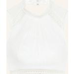 Weiße Ärmellose Vera Mont VM Stehkragen Abendkleider rückenfrei mit Reißverschluss aus Polyester für Damen Größe XS für den für den Winter 