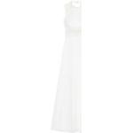 Weiße Ärmellose Vera Mont VM Abendkleider rückenfrei mit Reißverschluss für Damen Größe XS - versandkostenfrei 