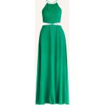 Grüne Vera Mont VM Schulterfreie Taillierte Kleider mit Pailletten mit Reißverschluss aus Chiffon für Damen Größe XS für den für den Winter 
