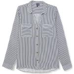 Reduzierte Weiße Vero Moda V-Ausschnitt Tunika-Blusen für Damen Größe XXL Große Größen 