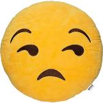 Gelbe Emoji Sofakissen & Dekokissen 