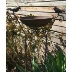 Bunte Vogelbäder & Vogeltränken für den Garten aus Metall 