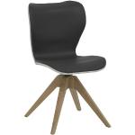 VOGLAUER Stuhl V-ROCK grau, schwarz ca. 50x85x61 cm