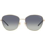 Goldene Vogue Cateye Sonnenbrillen für Damen 