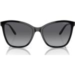 Schwarze Vogue Sonnenbrillen polarisiert aus Kunststoff für Damen 