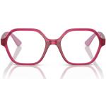 Rosa Vogue Runde Kunststoffbrillen für Kinder 