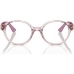 Rosa Vogue Runde Kunststoffbrillen für Herren 