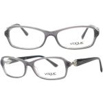 Graue Vogue Brillenfassungen aus Kunststoff für Damen 
