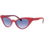Rote Vogue Cateye Sonnenbrillen für Damen 