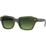 Grüne Vogue Runde Sonnenbrillen mit Sehstärke aus Kunststoff für Damen 