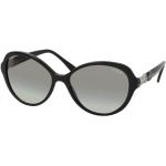 Schwarze Vogue Cateye Sonnenbrillen aus Kunststoff für Damen 