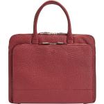 Rote Voi Leather Design Hirsch Lederhandtaschen mit Hirsch-Motiv mit Reißverschluss aus Leder für Damen 