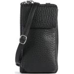 Reduzierte Schwarze Voi Leather Design Hirsch Damentaschen mit Hirsch-Motiv aus Leder 