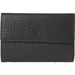 Schwarze Voi Leather Design Damengeldbörsen & Damengeldbeutel mit RFID-Schutz 