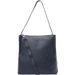 Blaue Voi Leather Design Lederhandtaschen aus Glattleder für Damen 