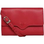 Rote Voi Leather Design Soft Clutches aus Leder für Damen klein 