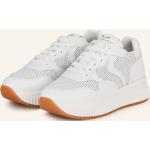 Weiße VOILE BLANCHE Low Sneaker aus Glattleder für Damen Größe 39 