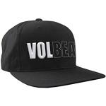 Reduzierte Schwarze Volbeat Snapback-Caps für Herren Einheitsgröße 