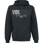 Schwarze Volbeat Herrenhoodies & Herrenkapuzenpullover mit Kapuze Größe 5 XL für Festivals 